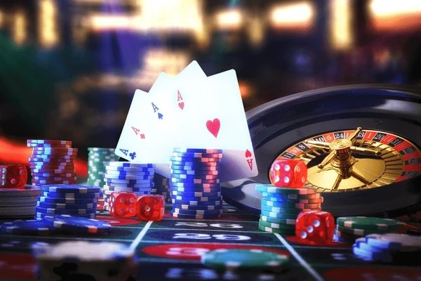 Meja roulette dan blackjack di kasino online tri7